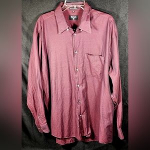 Men's button down dress shirt XXL